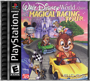 Walt Disney World Quest: Magical Racing Tour - Box - Front - Reconstructed Image