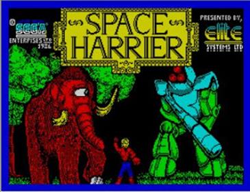 Space Harrier - Screenshot - Game Title Image