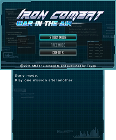 Iron Combat: War in the Air - Screenshot - Game Title Image