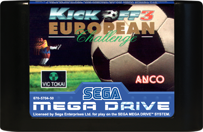 Kick Off 3: European Challenge - Cart - Front Image