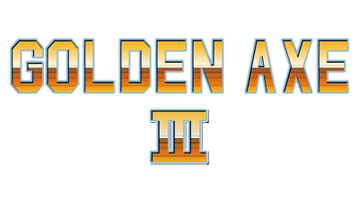 Golden Axe III - Clear Logo Image