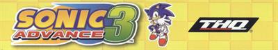 Sonic Advance 3 - Banner Image