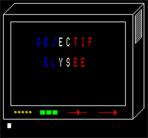 Objectif Élysée - Screenshot - Game Title Image