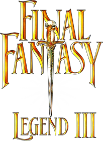 Final Fantasy Legend III - Clear Logo Image