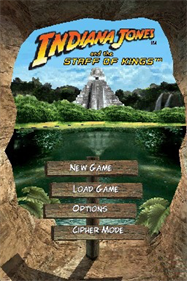 Indiana Jones and the Staff of Kings - Screenshot - Game Title Image