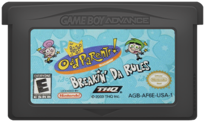 The Fairly OddParents!: Breakin da Rules - Cart - Front Image