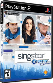 SingStar: Country  - Box - 3D Image