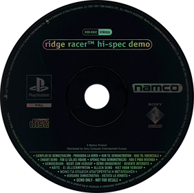 R4: Ridge Racer Type 4 - Disc Image