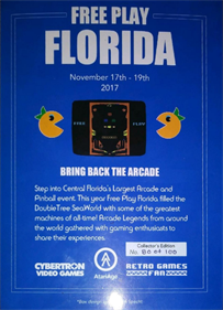 Free Play Florida 2017 - Box - Back Image