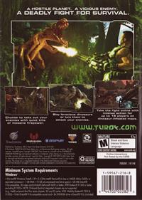 Turok (2008) - Box - Back Image