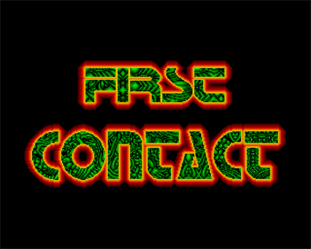 First Contact - Screenshot - Game Title Image