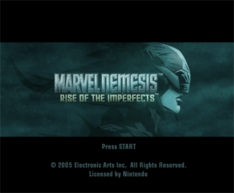 Marvel Nemesis: Rise of the Imperfects - Screenshot - Game Title Image