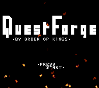 Quest Forge: By Order of Kings - Screenshot - Game Title Image