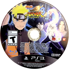 Naruto Shippuden: Ultimate Ninja Storm 3 Full Burst - Disc Image