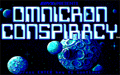 Omnicron Conspiracy - Screenshot - Game Title Image