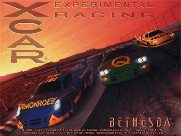 XCar: Experimental Racing - Screenshot - Game Title Image