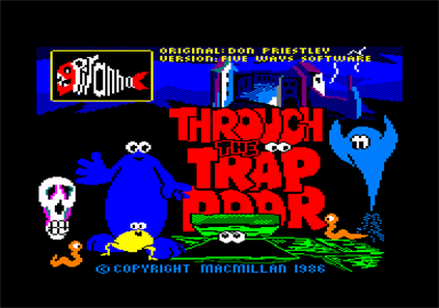 Through the Trap Door - Screenshot - Game Title Image