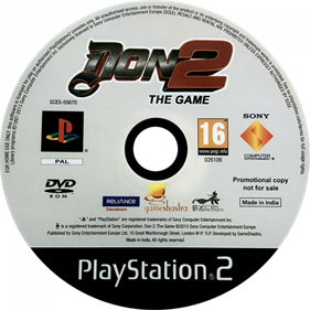 Don 2: The Game - Disc Image