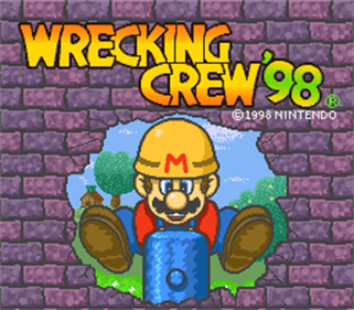 Wrecking Crew '98 - Screenshot - Game Title Image