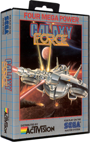 Galaxy Force - Box - 3D Image