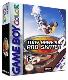 Tony Hawk's Pro Skater 2 - Box - 3D Image