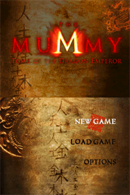 The Mummy: Tomb of the Dragon Emperor - Screenshot - Game Title Image