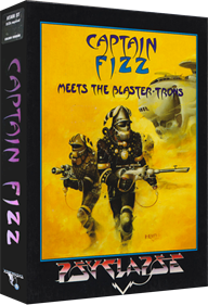Captain Fizz Meets the Blaster-Trons - Box - 3D Image