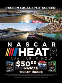 NASCAR Heat 2 - Advertisement Flyer - Front Image