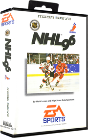 NHL 96 - Box - 3D Image