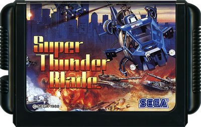 Super Thunder Blade - Cart - Front Image