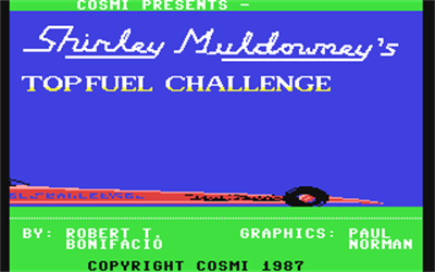 Shirley Muldowney's Top Fuel Challenge - Screenshot - Game Title Image