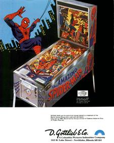 The Amazing Spider-Man - Advertisement Flyer - Back Image