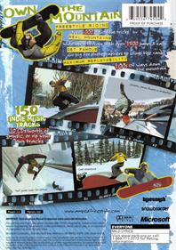 Amped: Freestyle Snowboarding - Box - Back Image