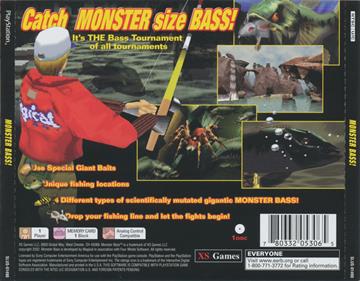 Monster Bass! - Box - Back Image