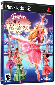 Barbie in the 12 Dancing Princesses - Box - 3D Image