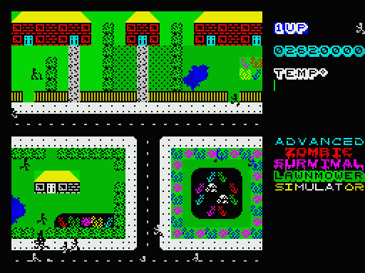 Advanced Zombie Survival Lawnmower Simulator