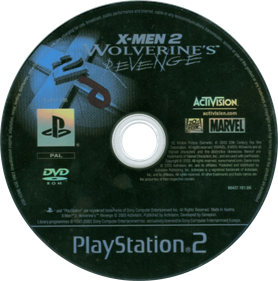 X2: Wolverine's Revenge - Disc Image