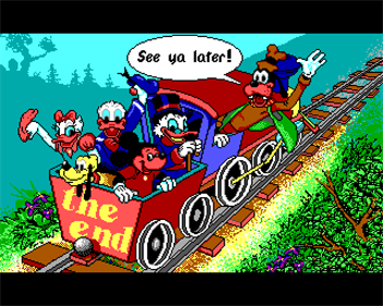 Goofy's Railway Express - Screenshot - Game Over Image