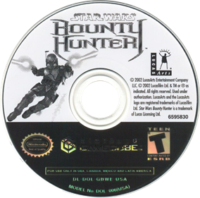 Star Wars: Bounty Hunter - Disc Image