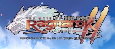 Ragnarok Online 2: The Gate of the World - Banner Image