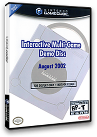 Interactive Multi-Game Demo Disc: August 2002 - Box - 3D Image