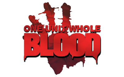 Blood: One Unit Whole Blood - Clear Logo Image