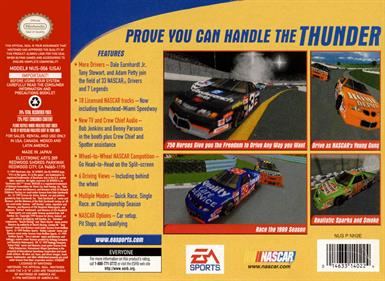 NASCAR 2000 - Box - Back Image