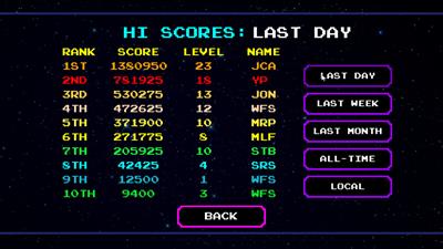 Crystal Quest Classic - Screenshot - High Scores Image