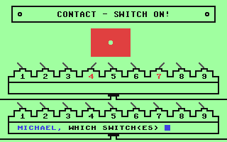 Contact: Switch On!
