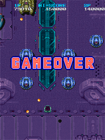 Truxton II - Screenshot - Game Over Image