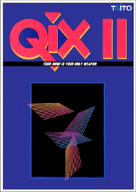 Qix II - Fanart - Box - Front Image