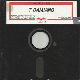 I, Damiano: The Wizard of Partestrada - Disc Image