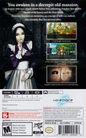 The House in Fata Morgana: Dreams of the Revenants Edition - Box - Back Image