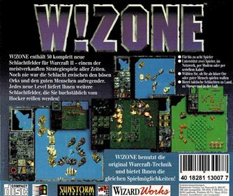 W!Zone - Box - Back Image